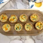 Mini Cheese and Broccolini quiches
