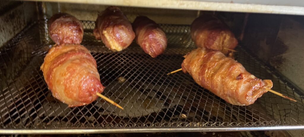 Crisping armadillo eggs in the Air Fryer